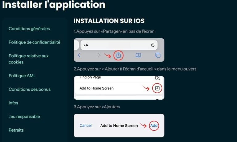 Bravo Play Casino application