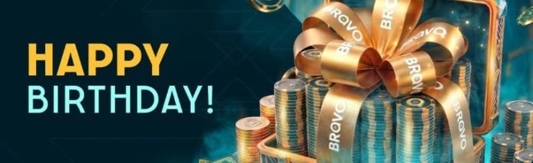 Bravo Play Casino bonus anniversaire