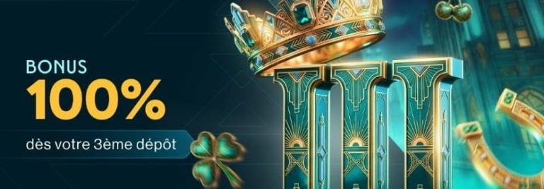Bravo Play Casino bonus troisième dépôt