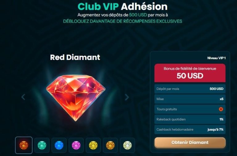 Bravo Play Casino club VIP