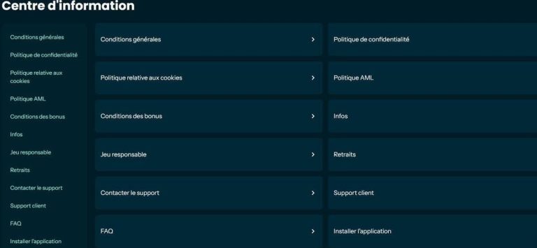 Bravo Play Casino support client
